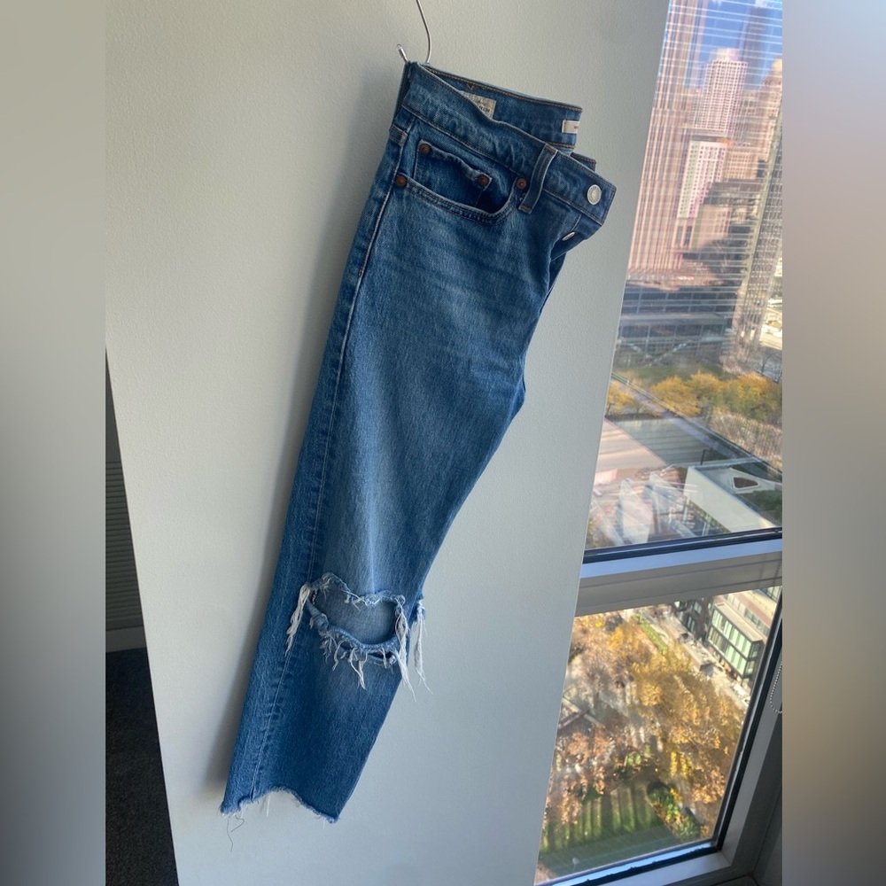 LEVIS wedgie crop Jean